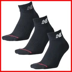 【即日発送】(LAS55637) 靴下 ミッドレングス3Pソックス 3枚 メンズ 3足 [ニューバランス] 3パック