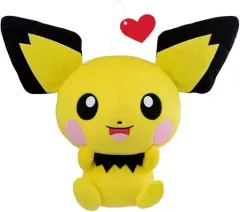 【中古】ぬいぐるみ ピチュー めちゃでかコロっとまんまるぬいぐるみ あまえる～ピチュー～ 「ポケットモンスター」