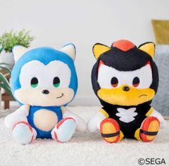ソニック クラシック 9インチ ぬいぐるみ 3体+ディスプレイボックス 