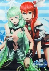 【中古】タペストリー ルティナ&ユノ 描き下ろしB2タペストリー 「PS Vitaソフト ファンタシースターノヴァ」 ソフマップ予約特典