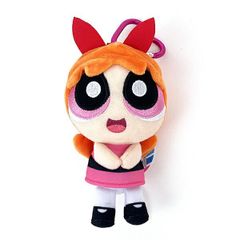 파워 퍼프 걸스 블러섬 카라비나 첨부 뿌리누이 마스코트 파워 퍼프