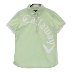 サイズ：S CALLAWAY キャロウェイ 2023年 半袖ポロシャツ  グリーン系 [240101489563] ゴルフウェア レディース ストスト