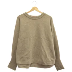 Spick & Span (スピックアンドスパン) 23080200534040 ドルマンロングリブニット  レディース ベージュ FREE