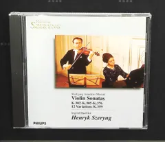モーツァルト: Violin Sonatas Nos. 26, 29, 32 他 CD シェリング(ヘンリック) Philipsのサムネイル