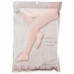 ベルミス BELMISE pajama leggings sleep+ パジャマレギンス M マシュマロピンク /OU
