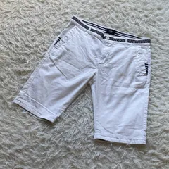 BEAMS ハーフパンツ ホワイト M ゴルフウェア スポーツ アクティブ