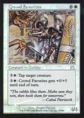 【中古】マジックザギャザリング 15/350[U]：【ONS】【FOIL】Crowd Favorites/群集の寵児