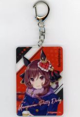 ウマ娘 プリティーダービー セブンイレブン限定 キーホルダー ジェンティルドンナ 中古】キーホルダー ジェンティルドンナ オリジナル描き下ろし