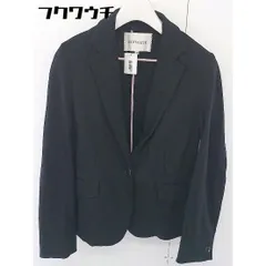 ◇ La TOTALITE ラ トータリテ 1B 長袖 テーラードジャケット サイズ36 ブラック レディース  【中古】 【1111090011483】のサムネイル