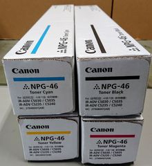 CANON　純正トナー　NPG-46　４色（ブラック　シアン　マゼンタ　イエロー）１セット　【兵庫より発送】