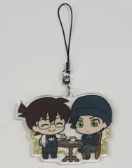 【中古】雑貨 江戸川コナン＆赤井秀一 「名探偵コナン ちょこかわアクリルストラップ レストランスタイル」 BOX購入特典