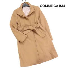 COMME CA ISM コムサイズム 秋冬 イタリア製 LA TORRE生地★ ベルト ウール コート Sz.9　レディースのサムネイル
