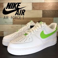 新品 未使用品 NIKE AIR FORCE 1 07 ナイキ エア フォース 1 07 ホワイト グリーン 28.5cm N08862 DD8959-112のサムネイル