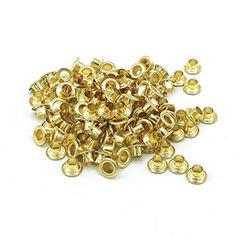 ハトメ 片面ハトメ 4mm ゴールド 300個