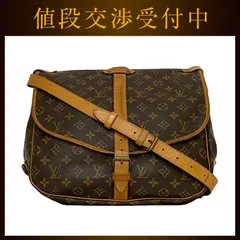ルイ ヴィトン ショルダーバッグ ソミュール 35 ec-21273