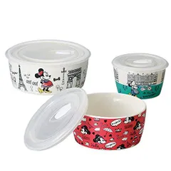 【新品・2営業日で発送】maebata ミッキー＆ミニー レンジパック3Pセット 51911