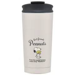 【新品・送料無料】スヌーピー (バッジ) 蓋付き真空断熱ステンレスタンブラー 450ml STBF5
