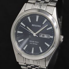 CITIZEN REGNO E101-S028221 ネイビー ソーラー 美品 - メルカリ