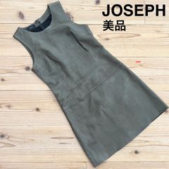 JOSEPH ジョセフ Vネックノースリーブワンピース - メルカリ