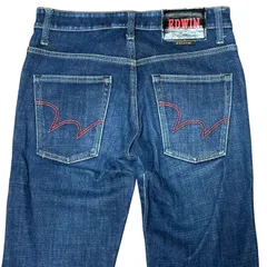 EDWIN GE03EW WILD FIRE 暖かいジーンズ スリム ブーツカット インディゴ メンズXS エドウィン ワイルドファイア