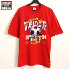 ワールドカップ1994 赤 Tシャツ Lサイズ - メルカリ