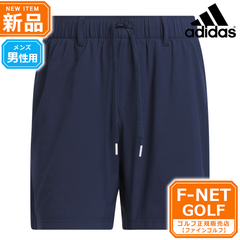 新品 【カレッジネイビー】春 夏 モデル adidas アディダス ゴルフウェア KOV90 ULT365 ツイストウィーブ 撥水 防風 ショーツ [ストレッチ＊オーソドックスなシルエット] （メンズ）