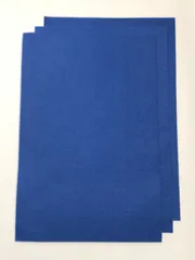 羊毛カラーフェルト【12】青1t 200×300 3枚セット