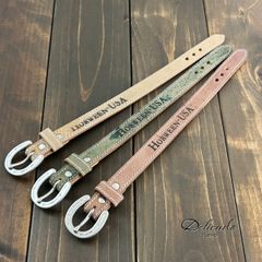 i*e様 緊急値下げ中 新品未開封 凡才 ベルト made in yp アメカジ