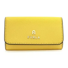 新品 フルラ FURLA キーケース カメリア KEYCASE ハニー/バレリーナ