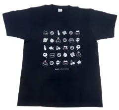 【中古】Tシャツ ちいかわ＆ハチワレ＆うさぎ(総柄/縁日) Tシャツ ホワイト Lサイズ 「ちいかわ なんか小さくてかわいいやつ×イトーヨーカドー」