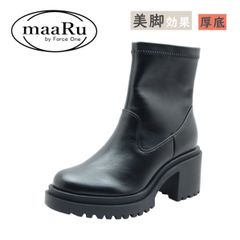 新品 MARY QUANT マリークワント メタルデイジー ニットブーツ Ḿ 黒
