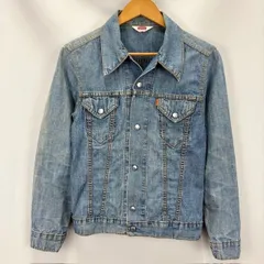 Levi's 70505 ORENGE TAB 90年代 デニム シャツジャケット 不均等V サイズM 07070508 02