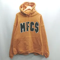 ◇ ⊇ MFC STORE エムエフシーストアー 長袖 パーカー サイズXL オレンジ系 メンズ E  【1501230022712】