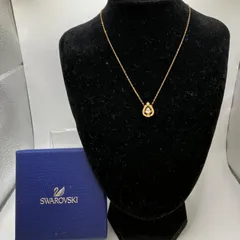 4392　SWAROVSKI　スワロフスキー　ネックレス　スパークリングダンス　ゴールド　アクセサリー　箱付き