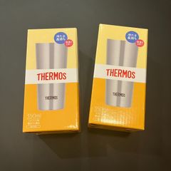サーモス　真空断熱タンブラー JDI-350 ステンレス(S)　350ml　2個セット