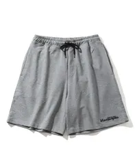 【Mark Gonzales】プリント スウェットショートパンツ 杢グレー MGT-25020｜マークゴンザレス メンズ カジュアル ハーフパンツのサムネイル