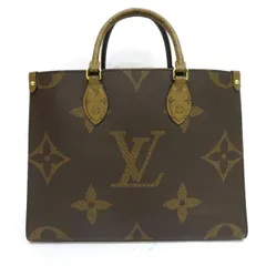     中古 美品 ルイヴィトン オンザゴーMM モノグラムリバース 2WAY ショルダーバッグ M45321 Aランク レディース LOUISVUITTON 【送料無料】【西神店】