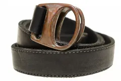 インカーネーション　ベルト　incarnation incarnation HORSE LEATHER NARROW BELT with G.I BUCKLES (DARK