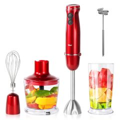 ハンドブレンダー 16段階スピード切替 800Wパワフルハンドミキサー 人気商品】ハンドブレンダー ミキサー 【2024新登場 1台5役】 16段階