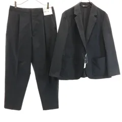 未使用 UNIQLO ユニクロ Theory セオリー コラボ 感動 パンツスーツ 上下 セットアップ XL ブラック系 レディース 古着