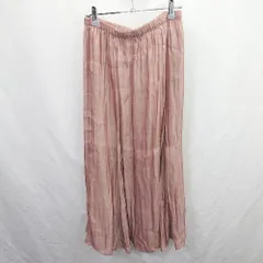 ◇ ⊂ Simplicite サンプリシテ ロング フレア スカート サイズ表記なし ピンクベージュ系 レディース E  【1507030015039】