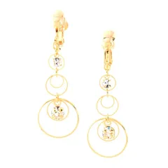 【数量限定】リング スワロフスキー [ジュエリーショップエム] イヤリング ネジ式 レディース 金属アレルギー対応 日本製 e2656