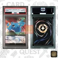 【PSA10】ロルカナ　物語のはじまり ジーニー　エンチャンテッド ロルカナ ジーニー エンチャンテッド PSA10 Disney Lorcana Card