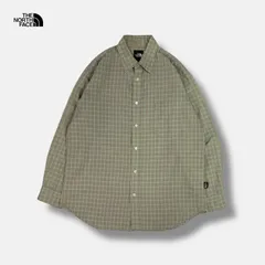 THE NORTH FACE long check shirt M