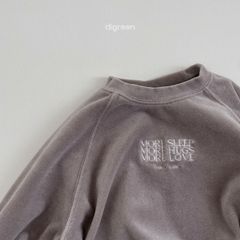 digreen/more velvet sweater【beige】