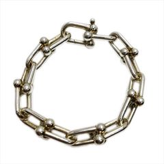 Tiffany&Co. ティファニー　ハードウェア ラージリンク ブレスレット バングル Mサイズ ミディアム Large Link Bracelet in Sterling Silver 60153091