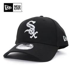 ニューエラ【ＮＥＷ ＥＲＡ】9FORTY シカゴ・ホワイトソックス ブラック ベルクロストラップ キャップ 帽子 レディース メンズ ユニセックス