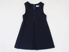ドレッサージュ dressage アウトレット 子供服 女の子 110cm ジャンパースカート 紺 ウール100% 受験 面接 フォーマル 入学式 卒園式 入園式 春 夏 秋 ★4 ガールズ 女児 キッズ 【中古】 ユーズド こども セレモニー