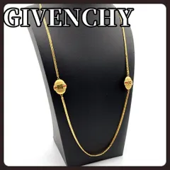 GIVENCHY ジバンシィ ジバンシー ネックレス ゴールド ロゴ チェーン レディース アクセサリー ブランド 金色 ヴィンテージ ジバンシーネックレス ロゴデザイン シンプル 定番 人気 ブランドアクセ ジュエリー ゴールドカラー