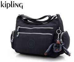 キプリング kipling バッグ ショルダーバッグ レディース 斜めがけ 軽い 旅行　在庫処分　blackblue